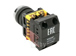 Кнопка ABLFS-22 с подсветкой зеленый NO+NC 230В EKF ablfs-22-g