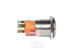 Кнопка S-Pro67 19 мм с фикс. с белой подсв. 24В EKF PROxima s-pro67-252