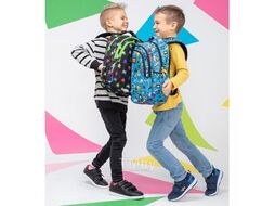 Рюкзак школьный "Bear" S полиэстер, уплот. спинка, черный/белый CoolPack F048709