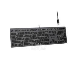 Клавиатура A4TECH FSTYLER FX60H grey/white