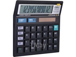Калькулятор Deli E39231 черный