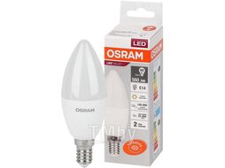 Лампа светодиодная В60 6,5Вт Е14 3000К 4058075578883 LED Value OSRAM