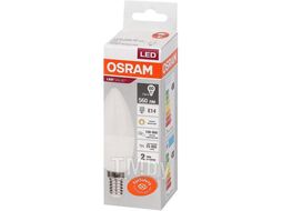 Лампа светодиодная В60 6,5Вт Е14 3000К 4058075578883 LED Value OSRAM