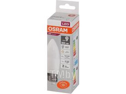Лампа светодиодная В75 7,5Вт Е27 3000К 4058075579538 LED Value OSRAM