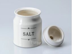 Банка для сыпучих продуктов керамическая "salt" 700 мл/10,5*16 см Fresca QC23A410SA