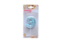 Свеча для торта "цифра 9" 4,5*6 см Home Line DY0785-9