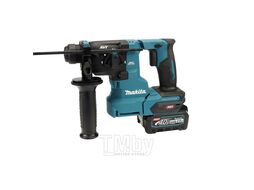 Аккум. перфоратор MAKITA XGT HR010GD201 в кейсе (40.0 В, 2 акк., 2.5 А/ч Li-Ion, 2.1 Дж,)