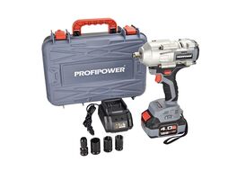 Аккумуляторный гайковерт бесщеточный ударный ProfiPower T-900N