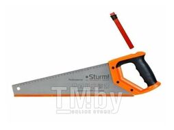 Ножовка по дереву 400 мм., 11-12 зуб/1" кален. 3D зуб. Sturm! 1060-11-4011