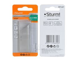 Набор лезвий для ножей, трапецивидные, 10шт. Sturm! 1076-S1-KE