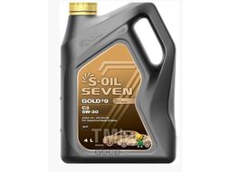 Масло моторное ACEA C3, API SN CF, MB 229.51(52), BMW LL-04, VW 505.01 GOLD #9 C3 5W30 4L S-OIL SEVEN E107763