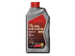 Масло моторное API SP RED #9 SP 5W40 1L S-OIL SEVEN E108303