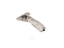 Петля накладная с доводчиком 48мм h0 clip-on AKS PLUS 3D узкая (саморезы, заглушки)