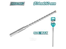 Бур SDS-MAX 14x260мм TOTAL TAC321407