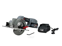 Аккумуляторная пила циркулярная бесщеточная DHS-18V (18В, Li-ion-1шт, 4.0Ач, 140мм, 6700об/мин, З/У, в коробке) ProfiPower E0188