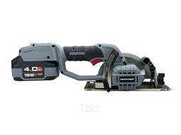 Аккумуляторная пила циркулярная бесщеточная DHS-18V (18В, Li-ion-1шт, 4.0Ач, 140мм, 6700об/мин, З/У, в коробке) ProfiPower E0188