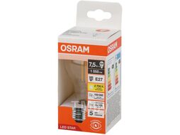 Лампа светодиодная филаментная OSRAM A100 7,5W 2700K E27