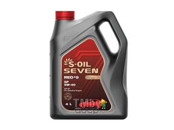 Масло моторное API SP RED #9 SP 5W40 4L S-OIL SEVEN E108304