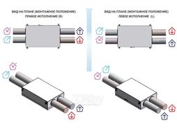 Приточно-вытяжная установка Атмосфера AF-R-700-F-E