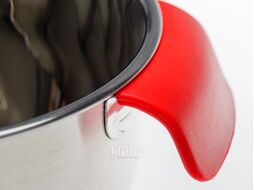 Миска для миксера из нержавеющей стали 2 л/19,5*11,1 см с ручкой и дном из силикона Fresca 609561-20