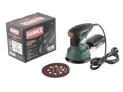 Орбитальная шлифмашина Hammer Flex OSM260 260Вт диаметр 125мм 6000-12000об/мин