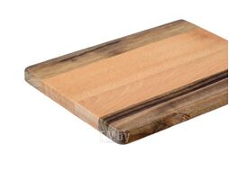 Доска разделочная деревянная (акация/бук) 28*21*1,9 см Fresca CB33628AW