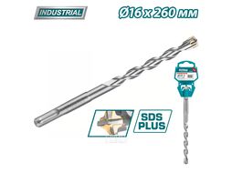 Бур SDS-plus 16x260мм TOTAL TAC311603C
