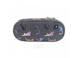 Пенал на 1 отд. "Holo effect ultraviolet cats" полиэстер, св.-фиолетовый Astra 505022080