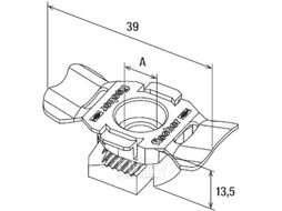 Гайка Fischer FCN Clix P 10 50шт (559759)