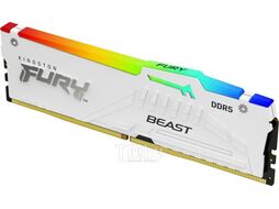 Оперативная память 32Gb Kingston FURY Beast White Expo RGB KF560C36BWEA-32, DDR V, PC-48000, 6000MHz