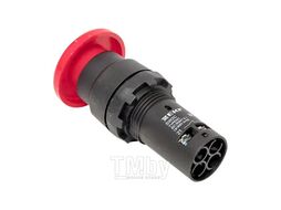 Кнопка SW2C-11MZ поворотная красная NO+NC Грибок EKF sw2c-mz-r