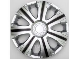 Колпак декоративный автомобильный Расинг Super Silver 15" (4 шт) Star S15293