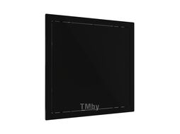Люк ревизионный LN фланец 200x200 нажимной 224х224 пластик black EVECS
