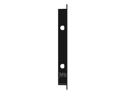 Люк ревизионный LN фланец 200x200 нажимной 224х224 пластик black EVECS