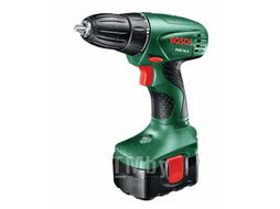Аккум. дрель-шуруповерт BOSCH PSR 14,4 в чем. (14.4 В, 1 акк., 1.3 А/ч Ni-Cd, 1 скор., 28 Нм, шурупы до 8 мм)
