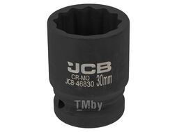 Головка ударная 3/4", 30мм (12гр.) JCB JCB-46830