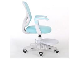 Кресло для сидения с регулировкой высоты Calviano Comfy голубое с подножкой