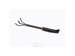 Рыхлитель для почвы с пластиковой рукояткой(3-зуб.,L-360мм) WMC TOOLS TG2103024-B