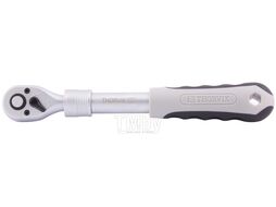 Трещоточная рукоятка телескопическая 1/4"DR, 72 зубца Thorvik S1R572