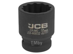 Головка ударная 3/4", 32мм (12гр.) JCB JCB-46832