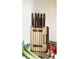 Набор ножей кухон. Wood компл.:11шт с подставкой дерево подар.коробка Victorinox 5.1150.11