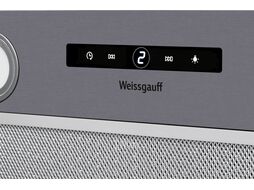 Вытяжка встраиваемая BOX 1200 IX нержавеющая сталь управление: сенсорное (1 мотор) Weissgauff 429197