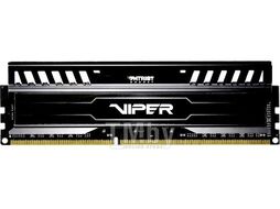 Оперативная память 8Gb Patriot Viper 3 Black Mamba PV38G160C0, DDR III, PC-12800, 1600MHz, 1.5V