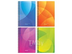 Записная книжка А6 80л на гребне "Lite monocolor"" в клетку BG ЗК6гр80 12795