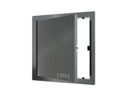 Люк ревизионный LN фланец 150х150 нажимной 172х172 пластик Gray EVECS