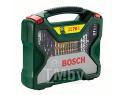 Набор принадлежностей из 70 предметов X-Line Titanium 2.607.019.329 BOSCH