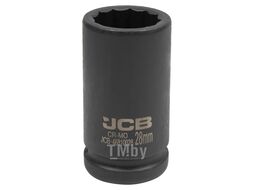 Головка ударная глубокая 3/4", 28мм (12гр.) JCB JCB-46810028