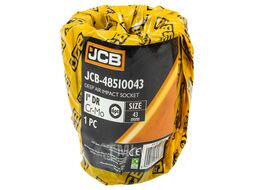 Головка ударная глубокая 1", 43мм (6гр.) JCB JCB-48510043