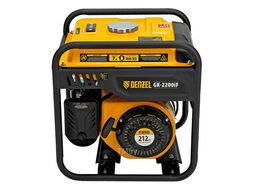 Генератор инверторный GK-2200iF, 2,2 кВт, 230 В, ручной старт DENZEL 94707