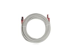 Патч-корд F/UTP общий экран RJ-45 вил.-вилка RJ-45 кат.5E 10м серый LSZH 26AWG HYPERLINE PC-LPM-STP-RJ45-RJ45-C5e-10M-LSZH-GY